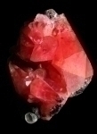 Rhodochrosite and Fluorite on Geothite from Uchucchacua Mine, Oyon Province, Lima Department, Peru [560]